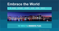 Desktop Screenshot of embracetheworld.com